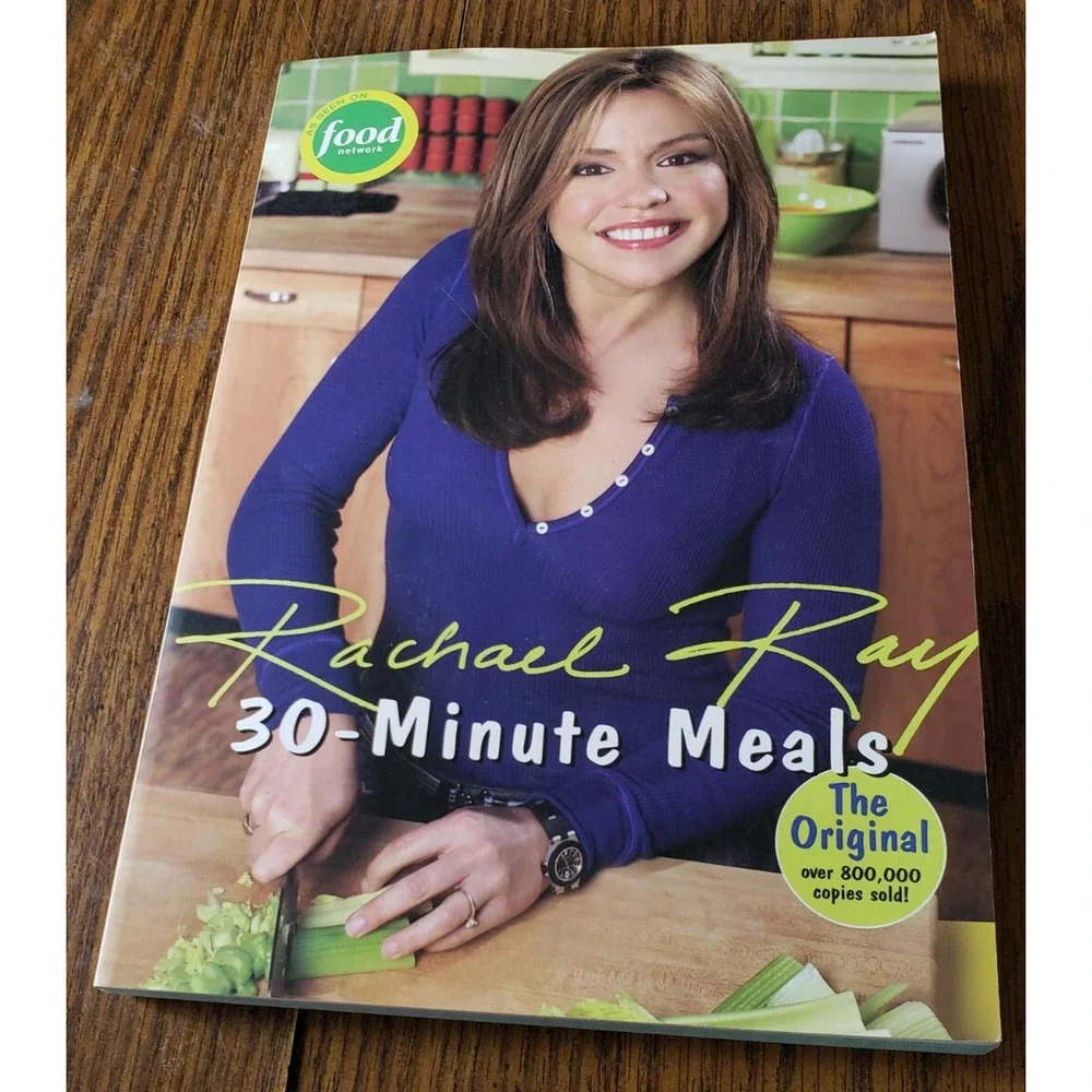Rachael Ray 30-Minute Meals Books One and Two Lot